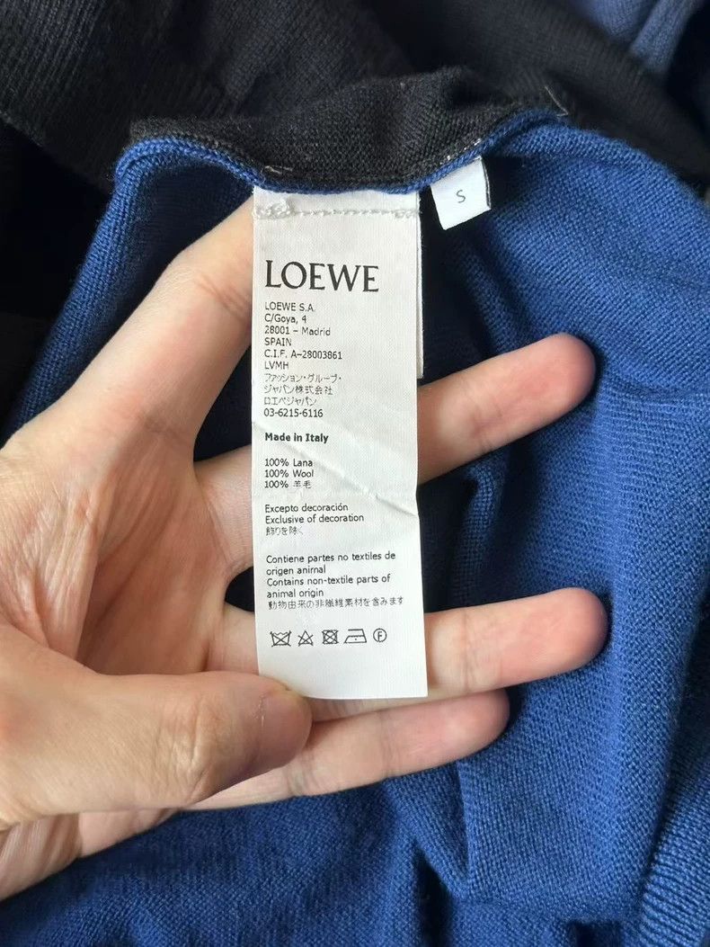 Loewe loewe Wool sweater polo 2506-Nextarrow Size US S / EU 44-46 / 1 - 4 Thumbnail