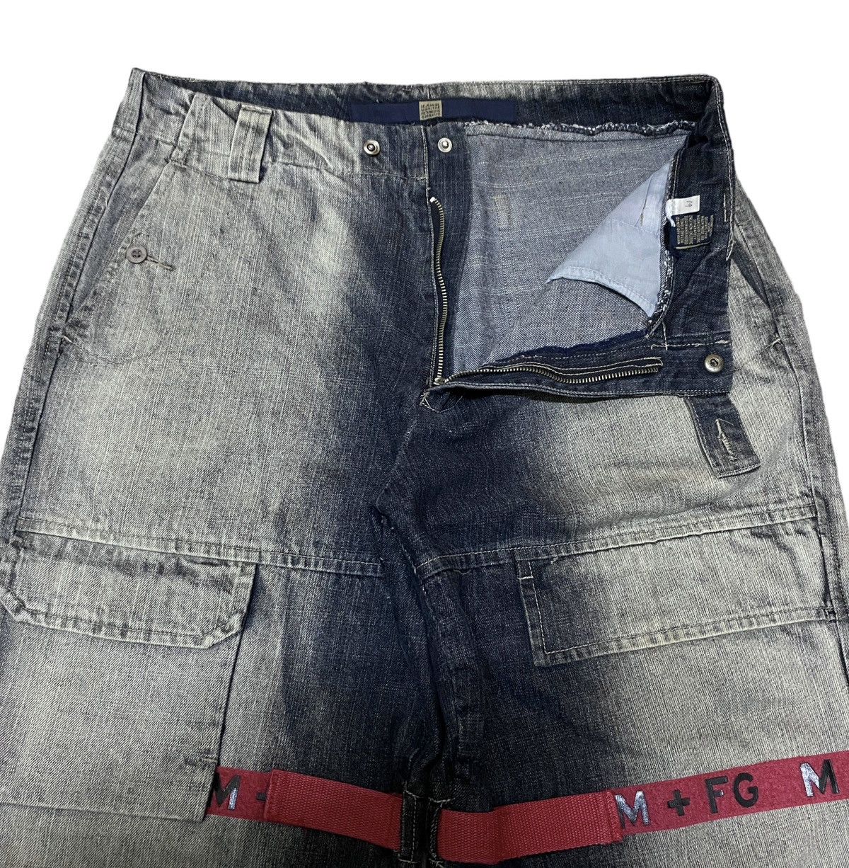 Marithe + Francois Girbaud Very Rare Vintage Marithe Francois Girbaud Baggy Jeans 1990s Size US 36 / EU 52 - 6 Thumbnail