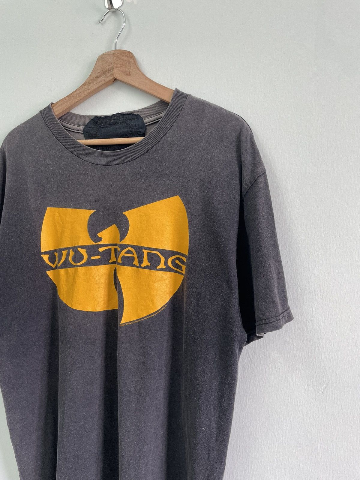 Rap Tees × Vintage × Wu-Tang Clan Vintage 2007 Wutang Distressed and Reworked Tshirt Size US L / EU 52-54 / 3 - 3 Thumbnail