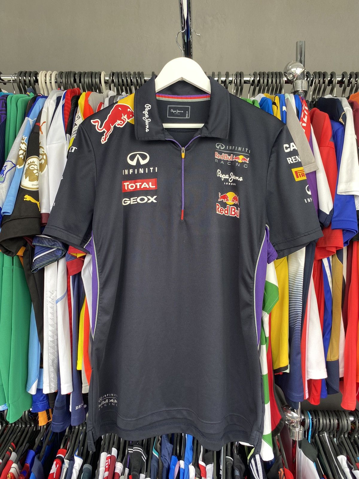 Pepe Jeans PEPE JEANS RED BULL F1 RACING SHIRT JERSEY XL Size US XL / EU 56 / 4 - 1 Thumbnail