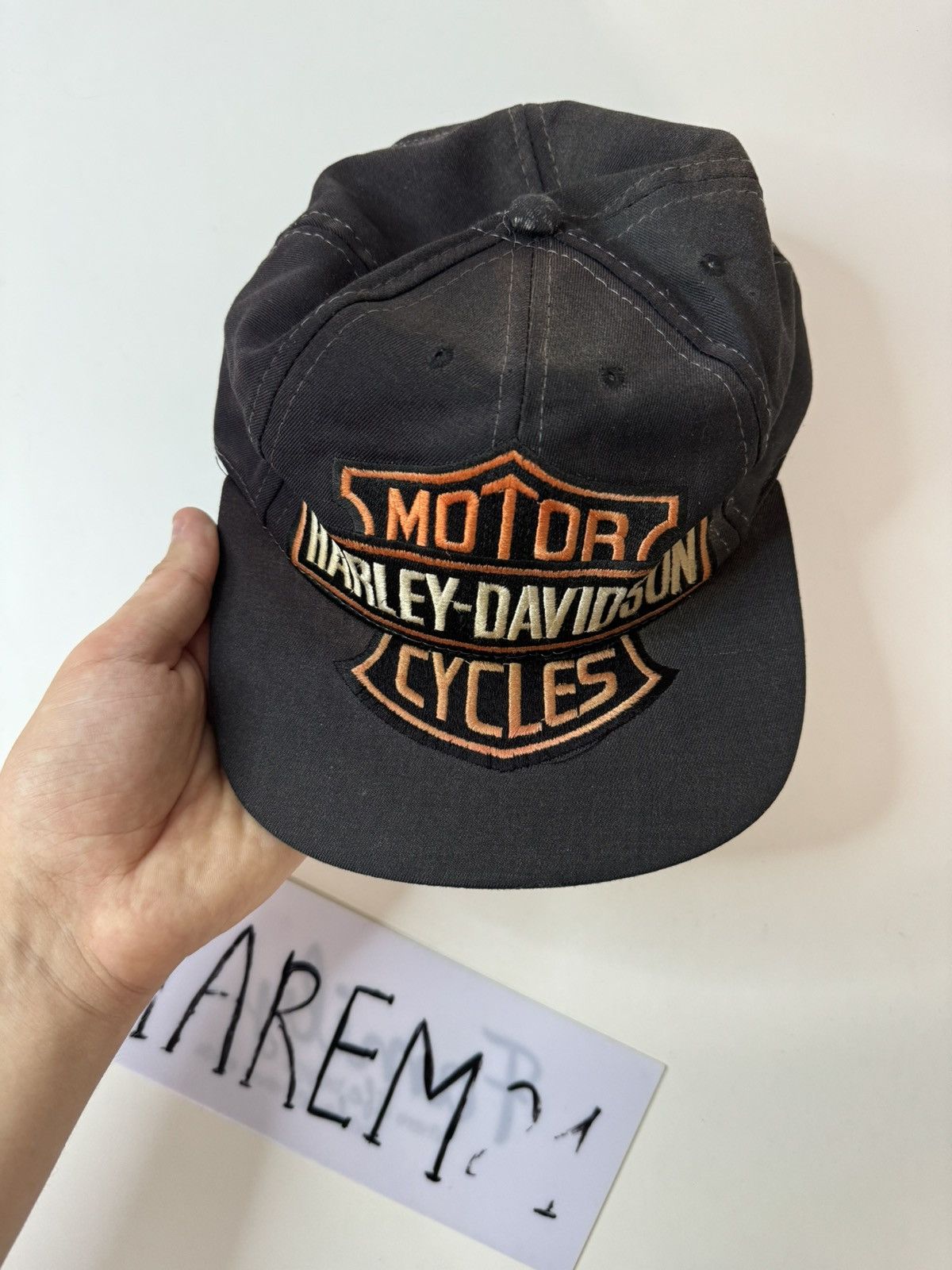 Vintage Harley Davidson 3D logo vintage rare cap hat Size ONE SIZE - 2 Thumbnail