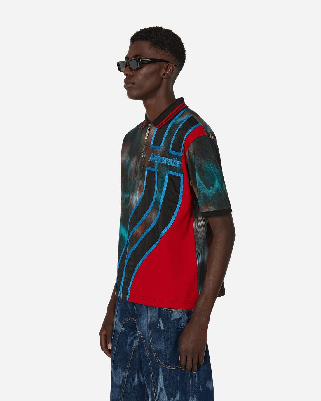 Ahluwalia !DS! AW23 Ahluwalia Sahara Short Sleeve Polo Size US M / EU 48-50 / 2 - 5 Thumbnail