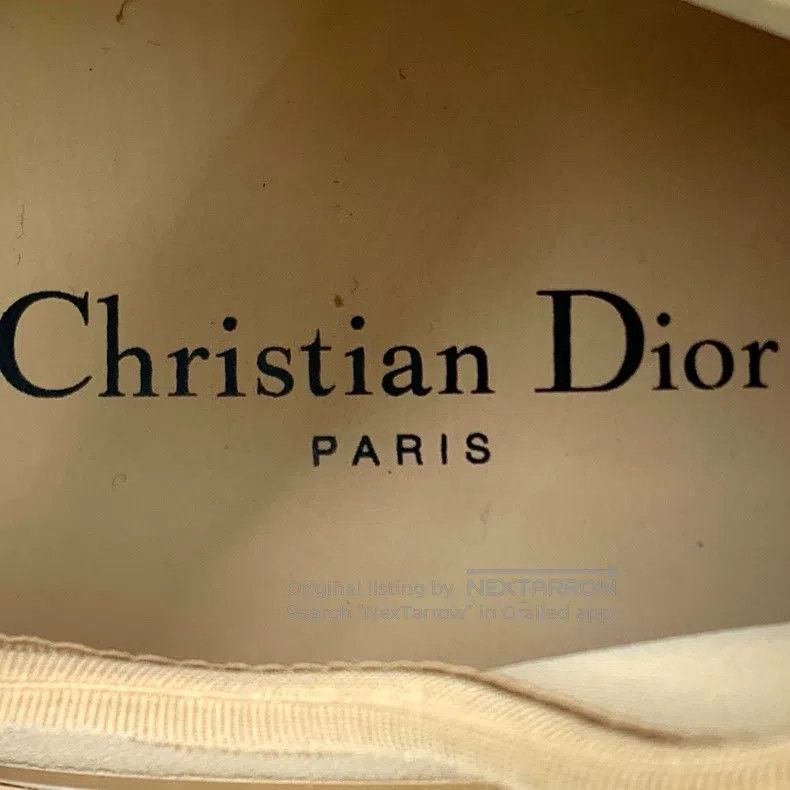 Dior Dior Nude casual lace-laced low-top sneakers dad shoes Size US 6 / IT 36 - 7 Thumbnail