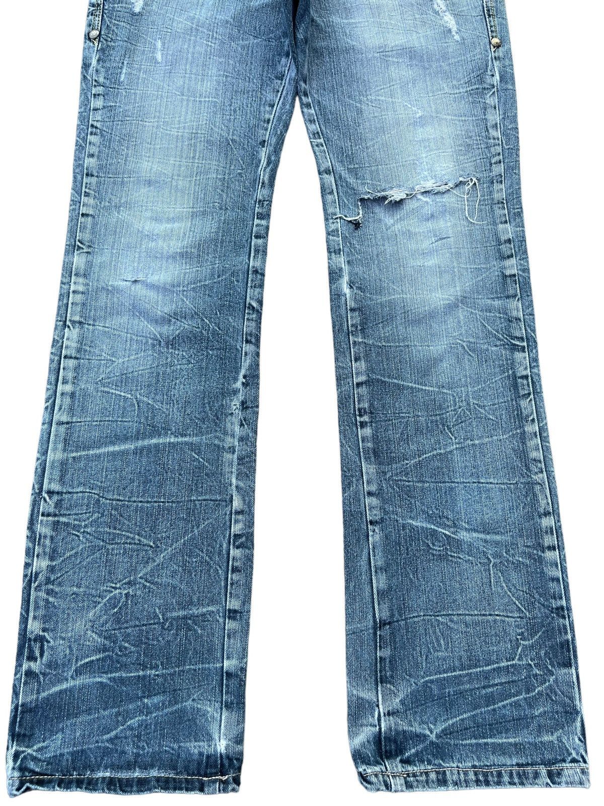 Japanese Brand × Seditionaries Vintage Japanese Brand Blow by Blue Punk Distressed Jeans Size US 31 - 5 Thumbnail
