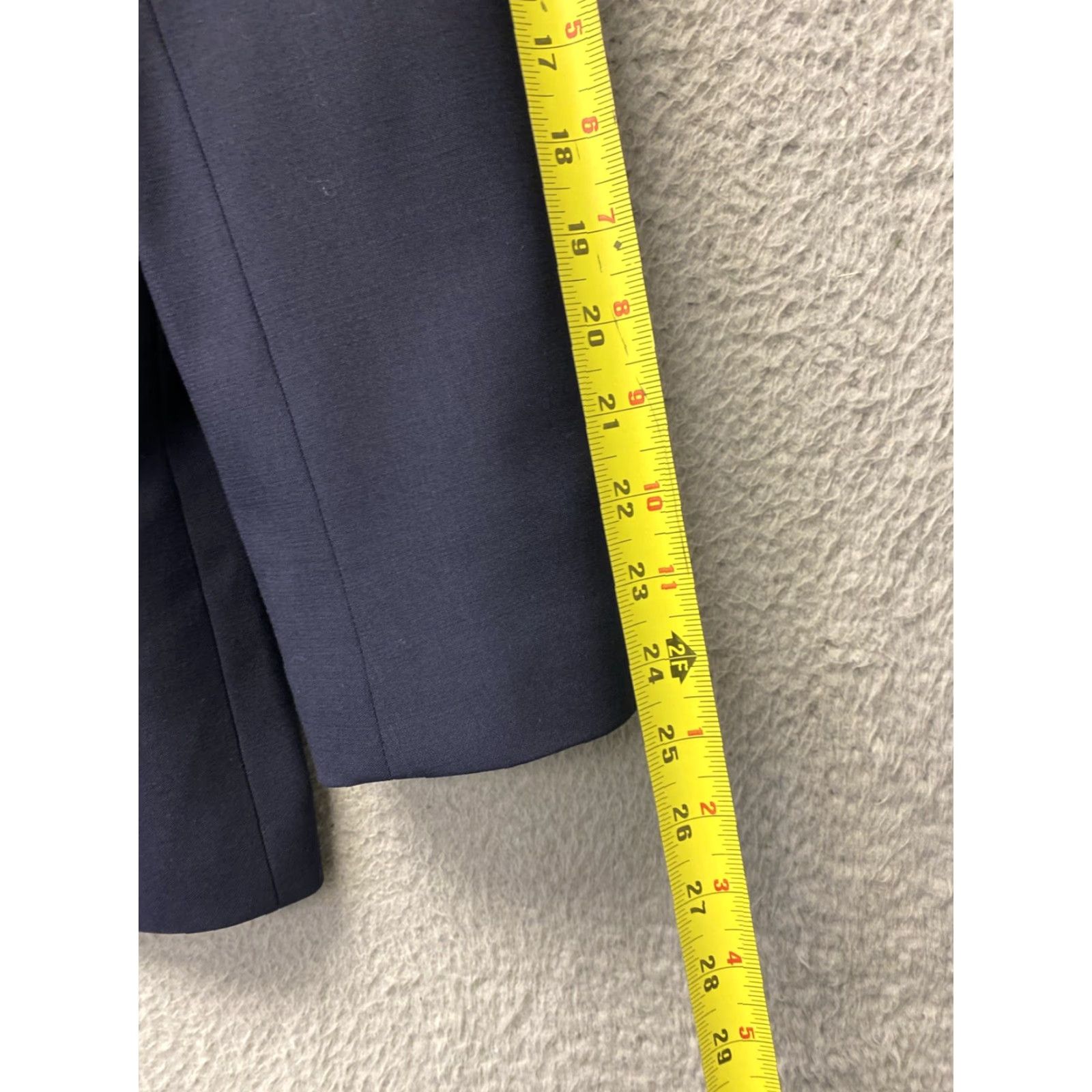 Frame VINTAGE FRAME Women's Blazer Double Breasted Wool Navy XS/S Basic Jacket, Formal, Classic, Fall Style Size XS / US 0-2 / IT 36-38 - 6 Thumbnail