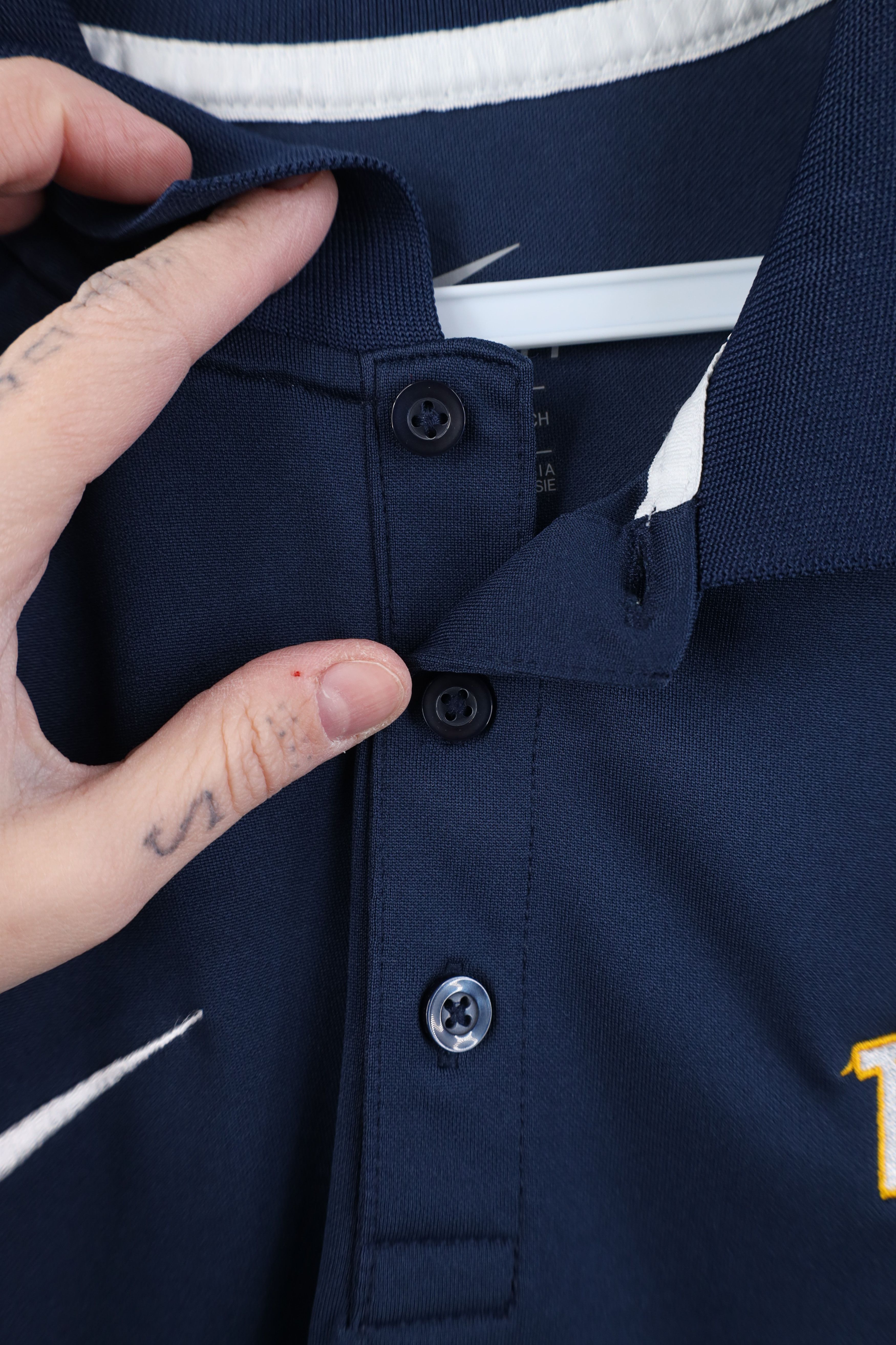 Nike Nike University of Toledo Football Golf Polo Shirt Blue Size US S / EU 44-46 / 1 - 9 Thumbnail