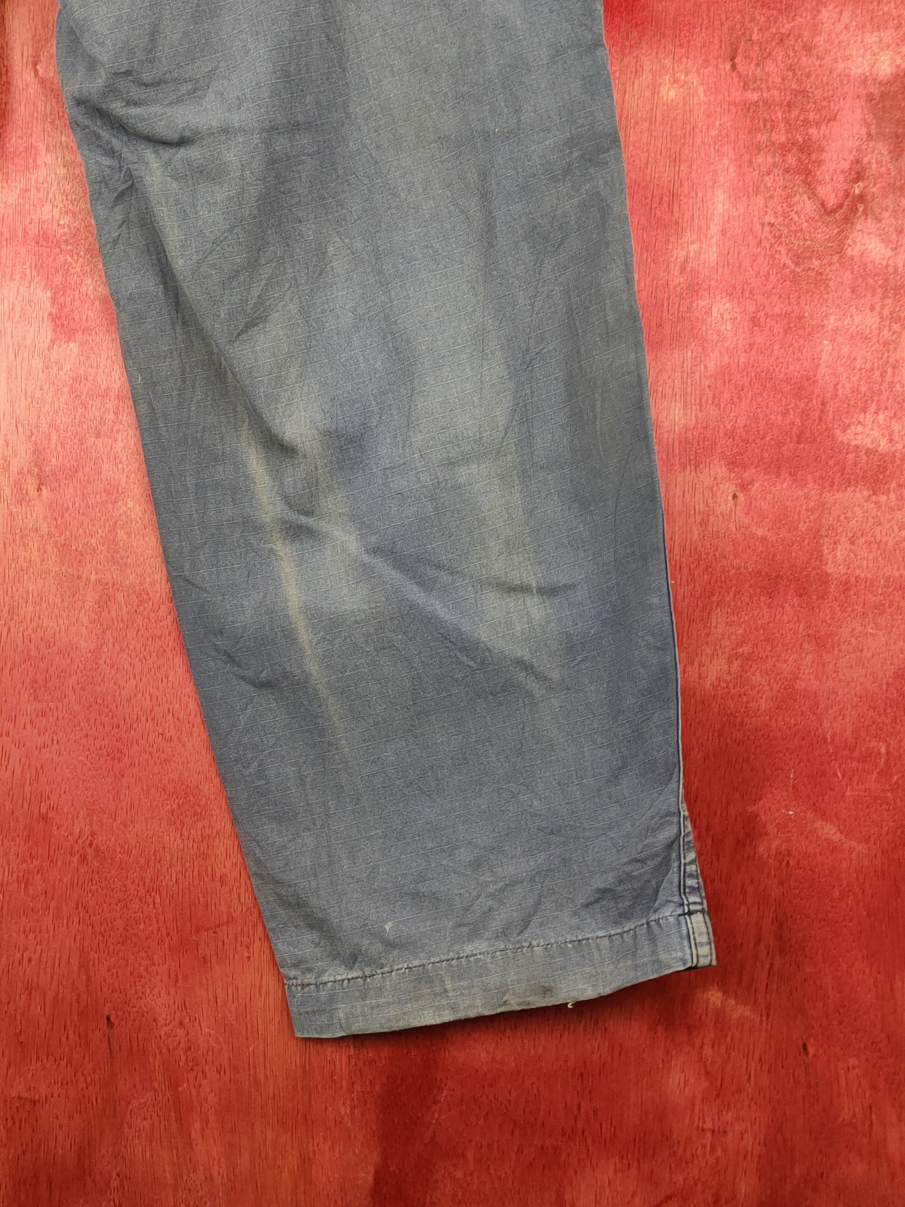 Japanese Brand Blue Faded Multipocket Cargo Pants #S1790