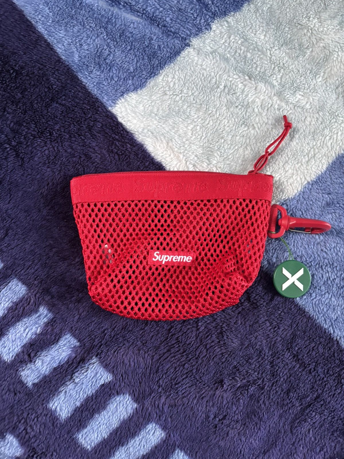 Supreme Mesh Mini Pouch (SS25) - $30