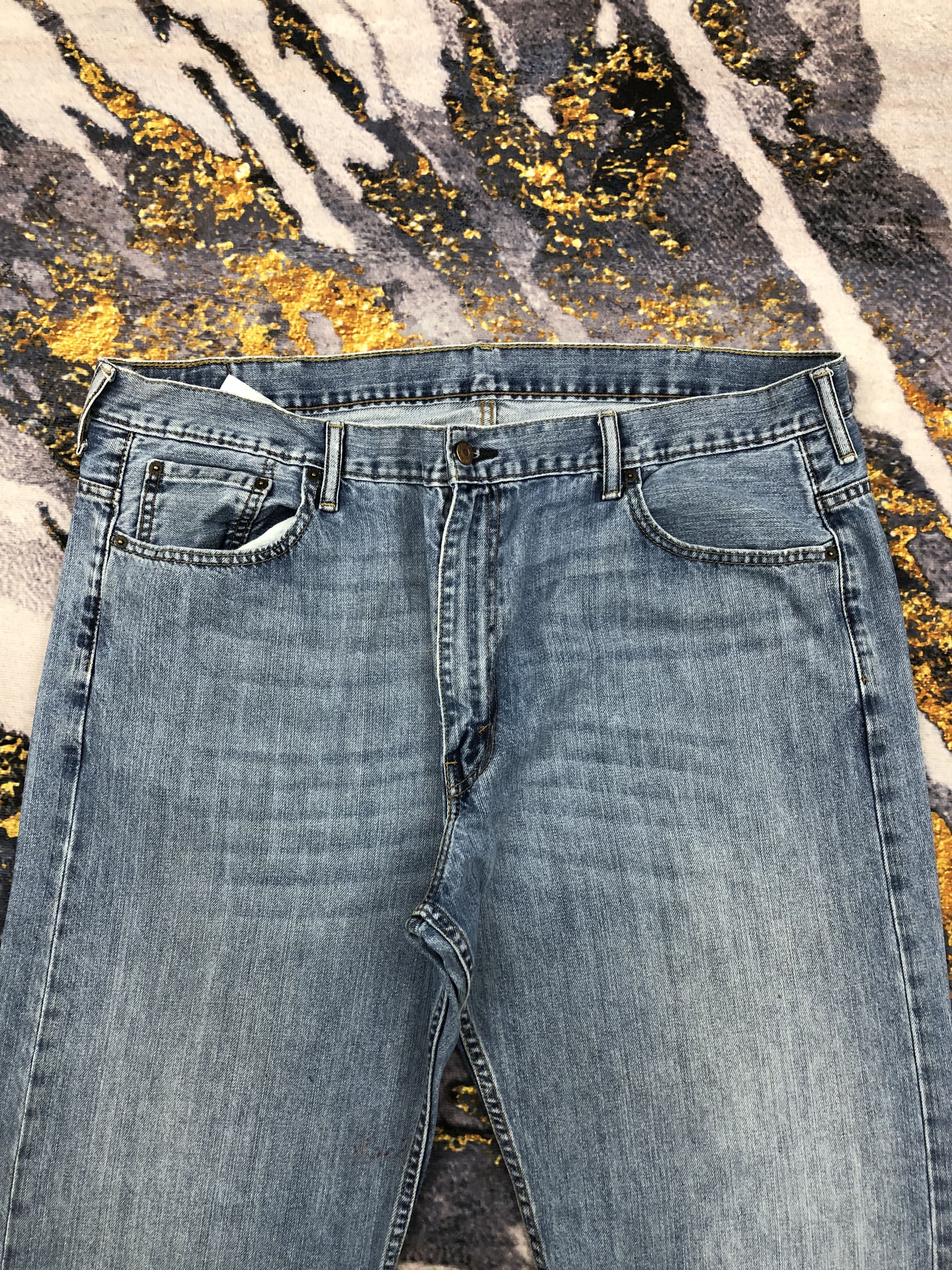 Levi's Vintage Levis 569 Blue Denim Jeans DPP0188 Size US 44 / EU 60 - 2 Thumbnail
