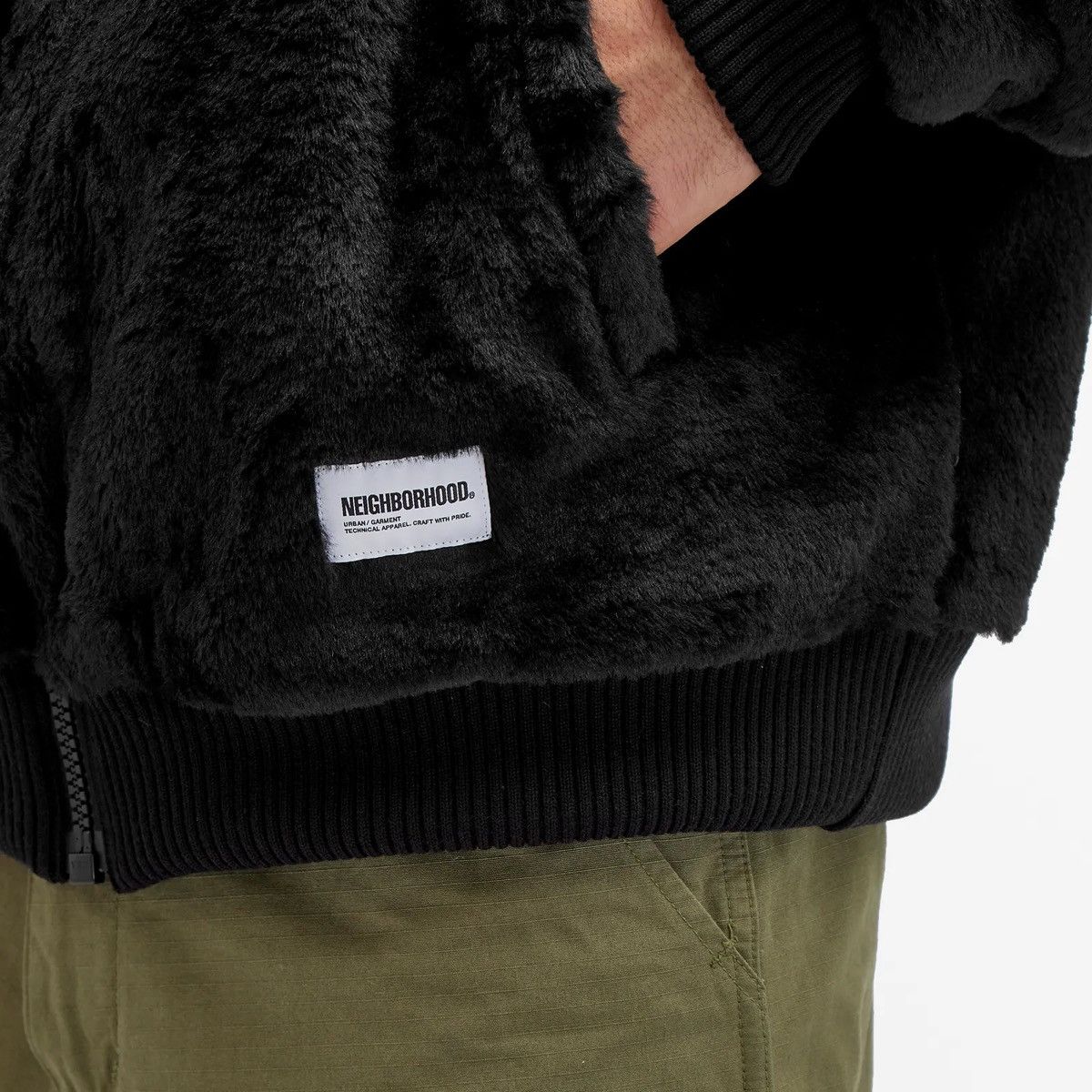 Neighborhood NEIGHBORHOOD FUR LOGO JACKET Black Size Large New Size US L / EU 52-54 / 3 - 7 Thumbnail