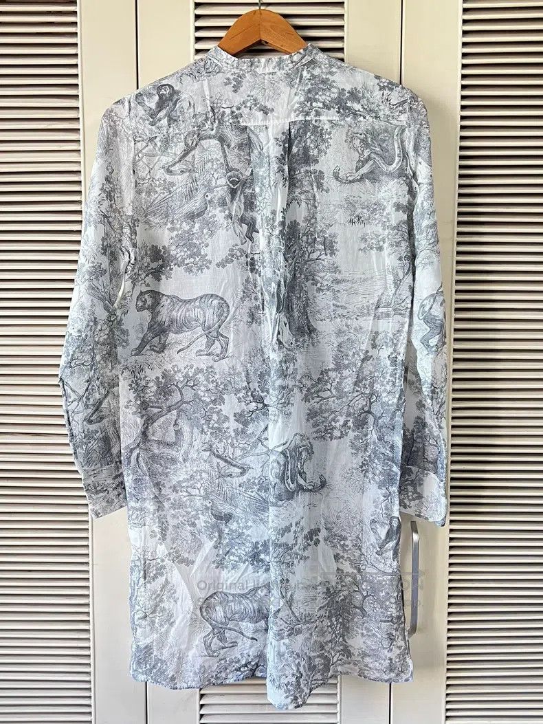 Dior Dior Zoo series long shirt Size XXS / US 00 / IT 34 - 2 Thumbnail