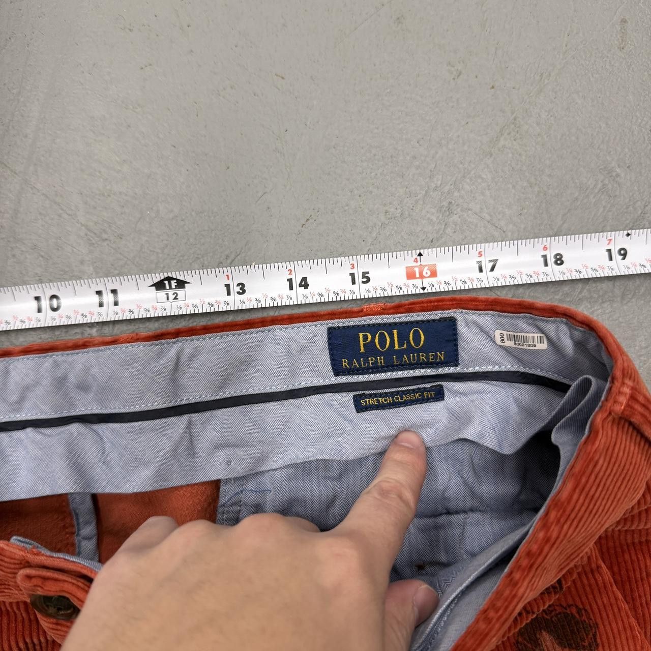 Polo Ralph Lauren Polo Ralph Lauren Orange Rugby Corduroy Chino Pants 38 x 29 Size US 38 / EU 54 - 5 Thumbnail