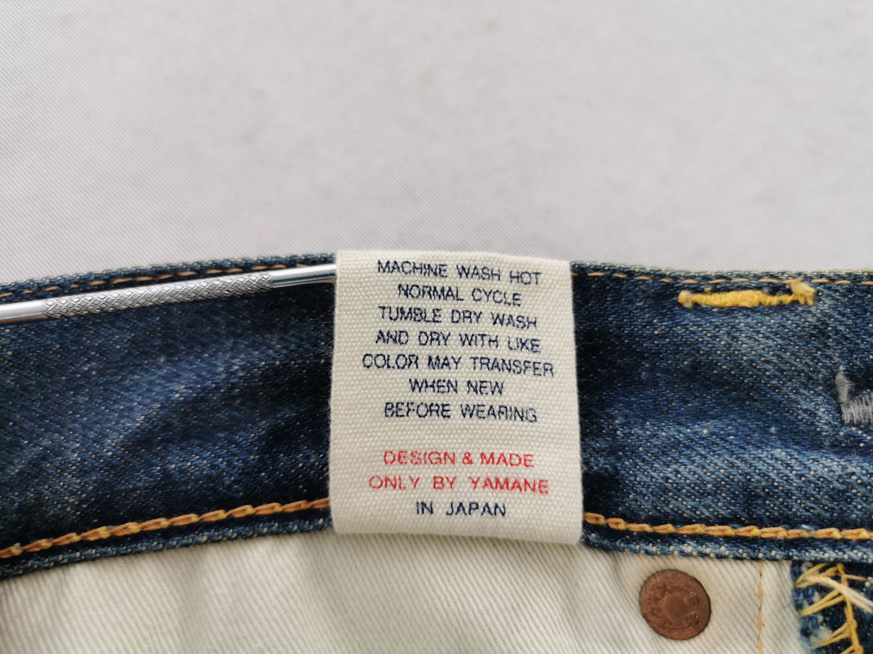 Evisu Vintage 90's Evisu Selvedge Denim Pocket Logo Made In Japan Size US 30 / EU 46 - 10 Thumbnail