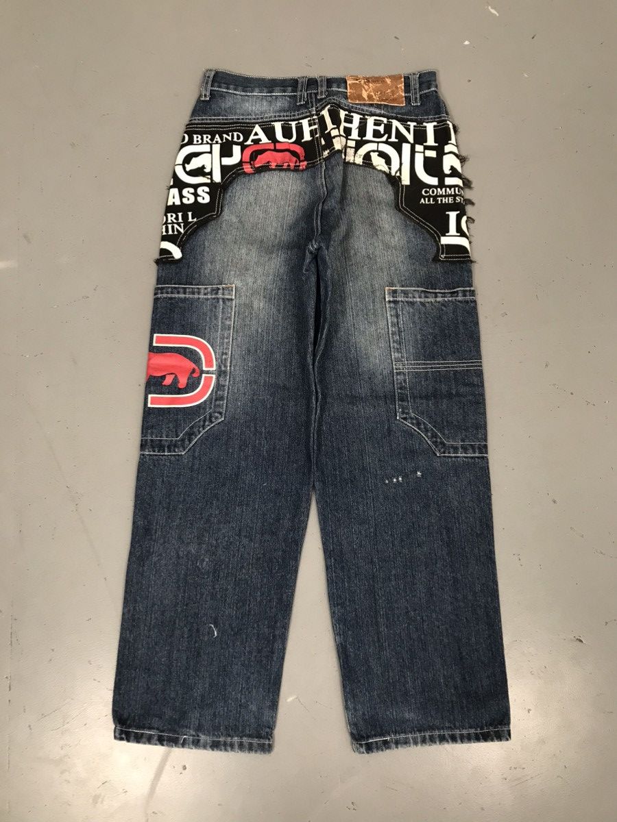 Ecko Unltd. × Vintage Y2K Style Duyingke Denim Size US 32 / EU 48 - 1 Thumbnail