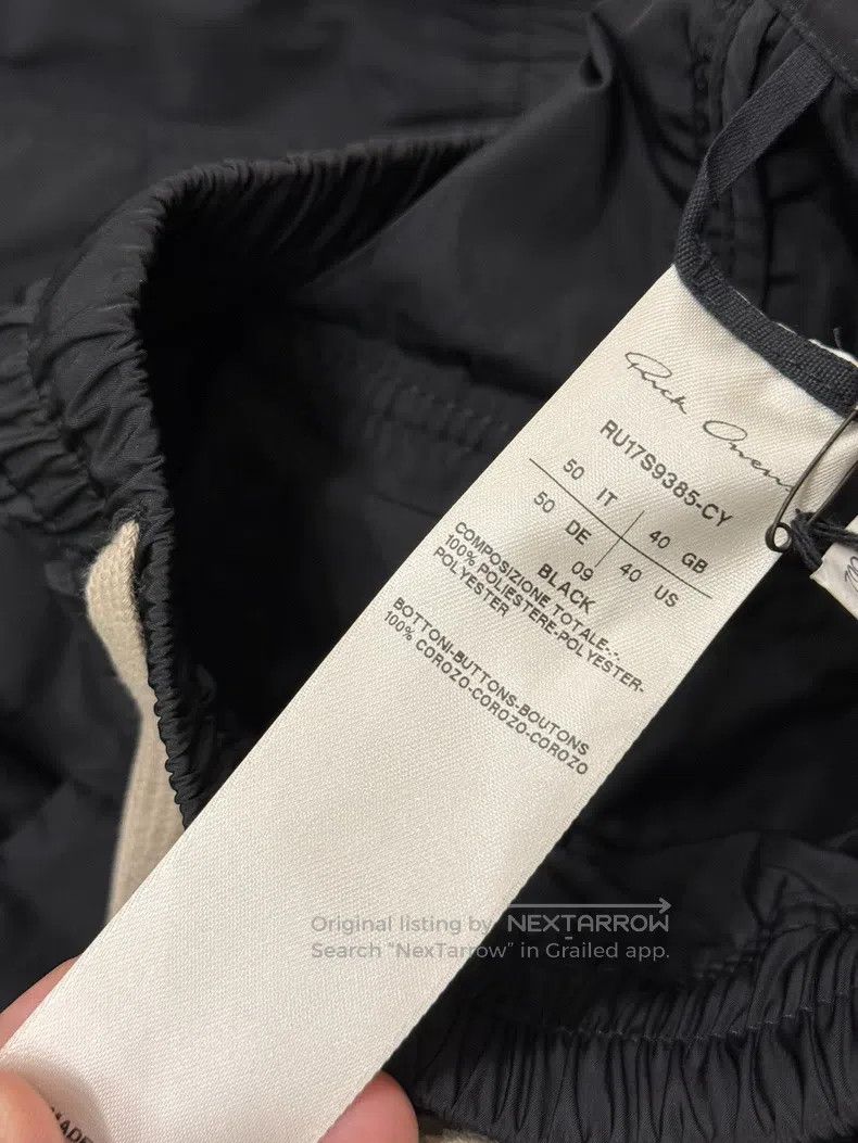 Rick Owens RICK OWENS Nylon Seven Quarter Pants Size US 34 / EU 50 - 7 Thumbnail