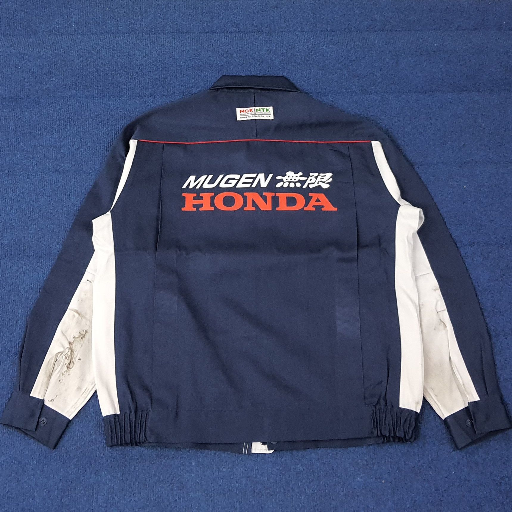 Japanese Brand Vintage Honda Mugen Motorsports Custom Logo Jacket C260N13 Size US XL / EU 56 / 4 - 1 Thumbnail