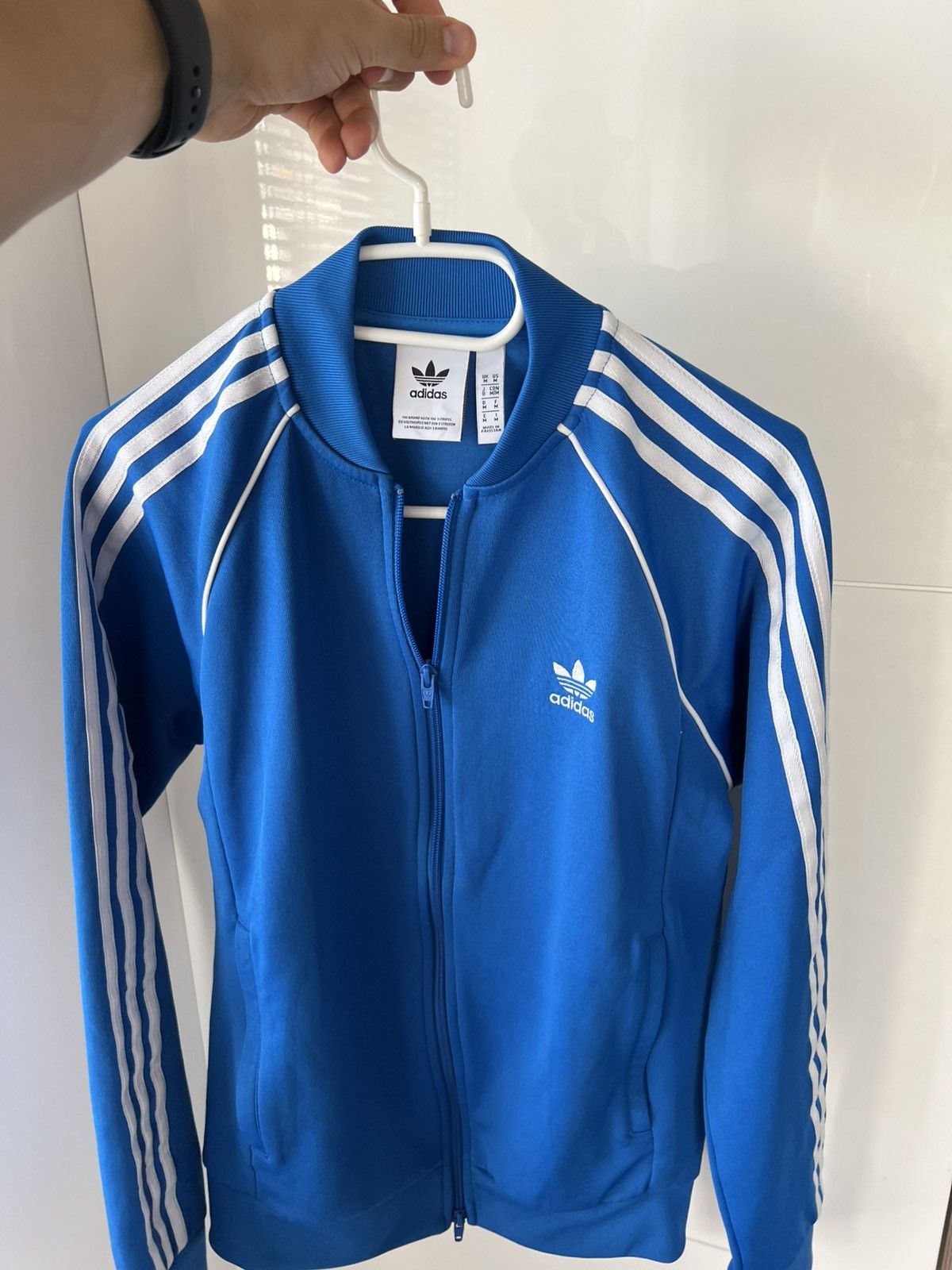 Adidas Adidas White Tags Avant Garde Three Stripes Y2K Zip Jacket Size US M / EU 48-50 / 2 - 3 Thumbnail