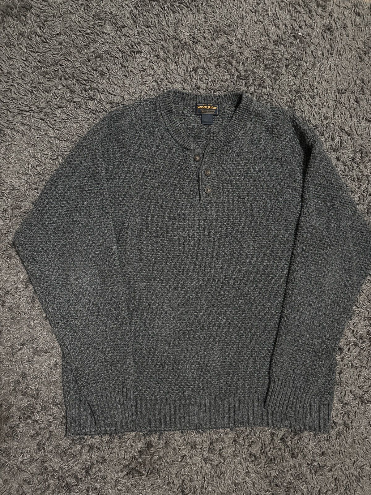 Vintage Gray Woolrich Knitted Sweater