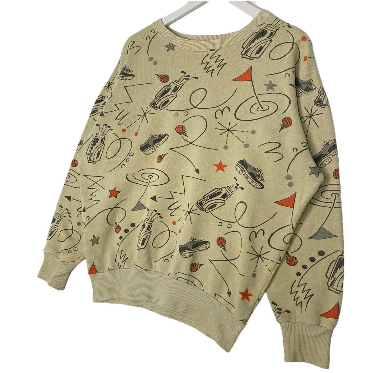 Vintage Vintage Royal Ascot Crewneck Sweatshirt Brown Size L Size L / US 10 / IT 46 - 2 Thumbnail