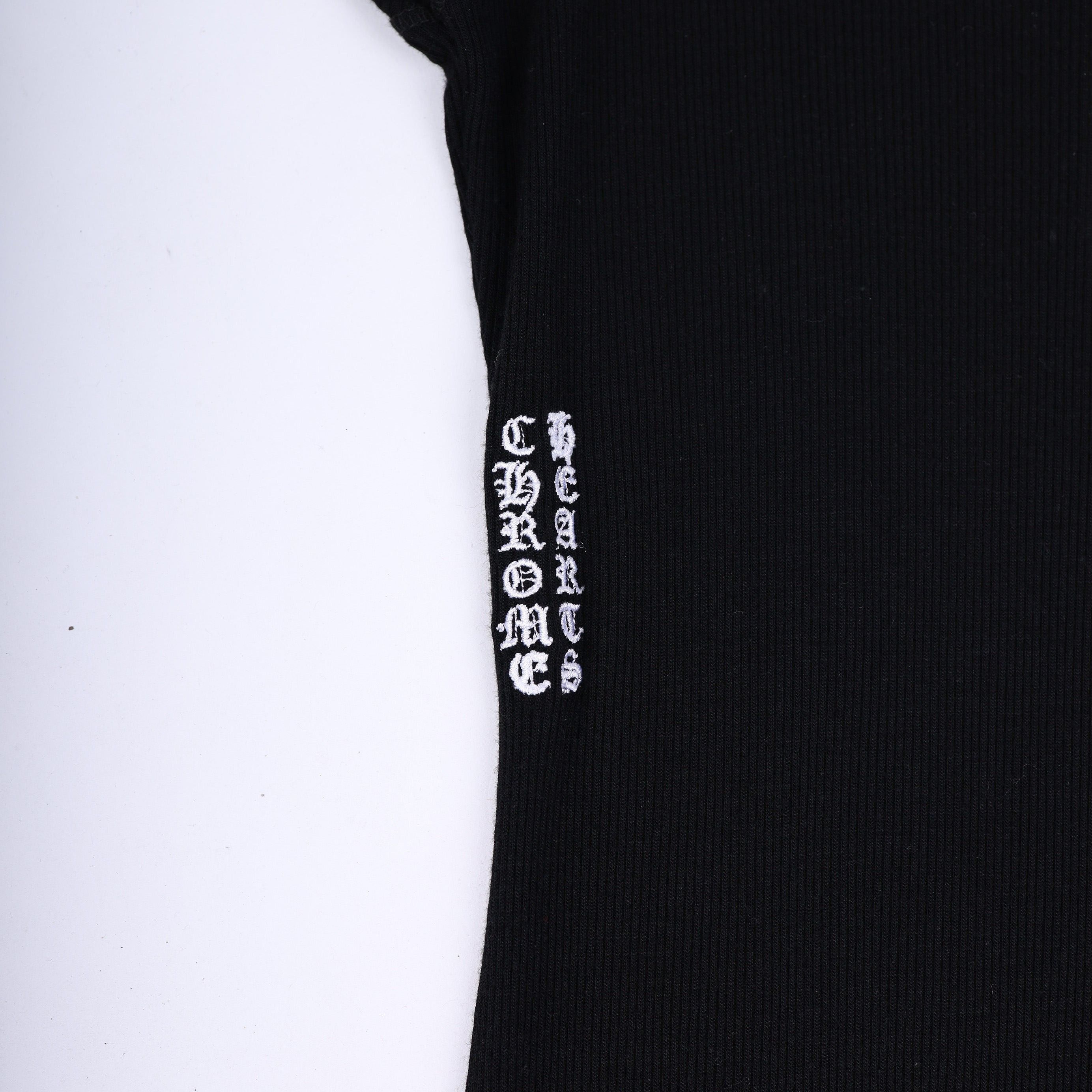 Chrome Hearts Chrome Hearts Womans Black DAGGER Mock Neck Size XS / US 0-2 / IT 36-38 - 3 Thumbnail
