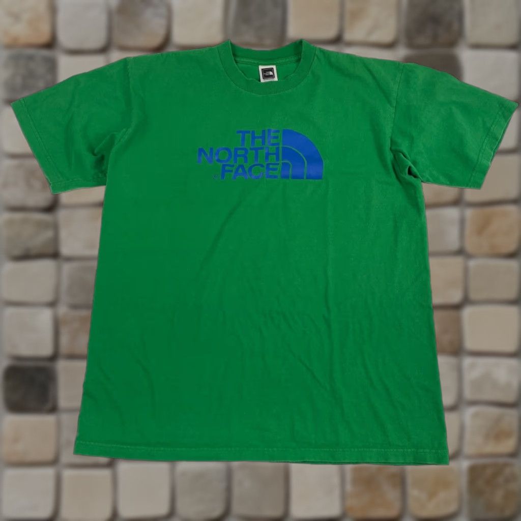 The North Face VINTAGE The North Face Shirt Mens Medium Green Short Sleeve Arc Logo Ski Hiking Outdoors Size US M / EU 48-50 / 2 - 1 Thumbnail
