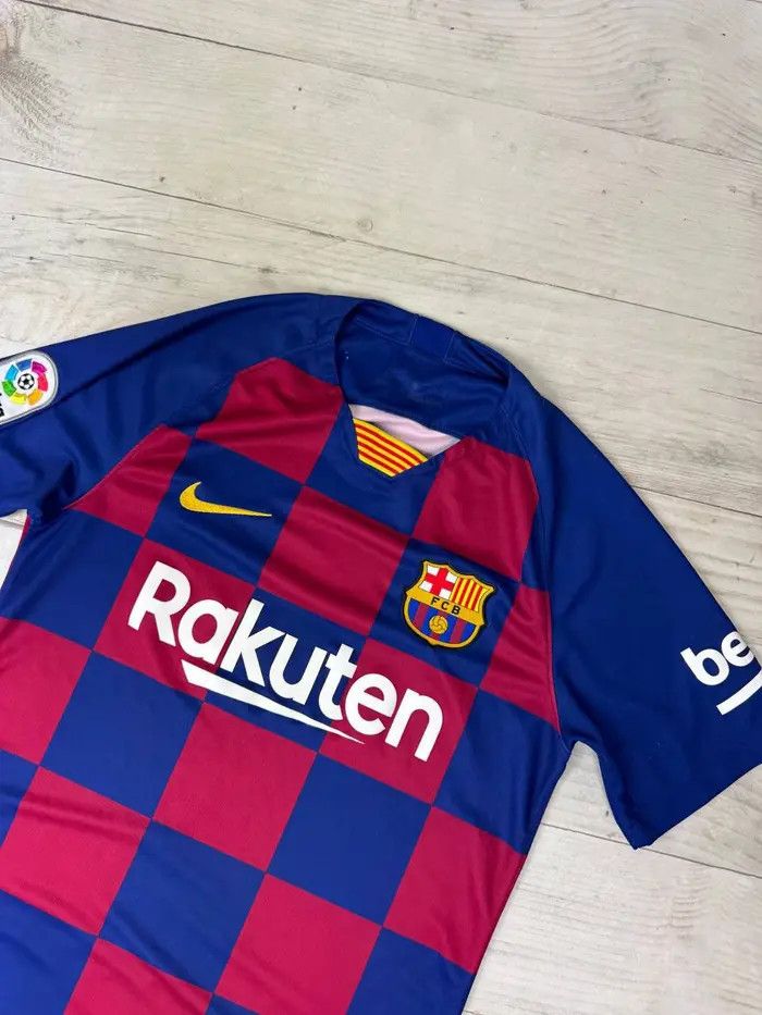 Nike Nike FC Barcelona 2019 2020 Home Shirt Soccer Jersey Size US S / EU 44-46 / 1 - 2 Thumbnail