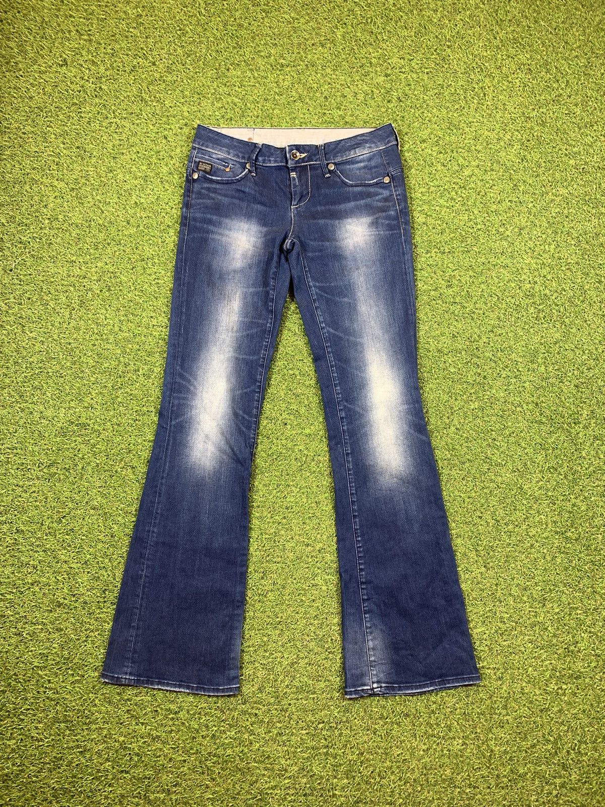 G-Star Vintage G Star Raw jeans Bootcut denim streetwear size 28x34 Size 28" / US 6 / IT 42 - 1 Thumbnail