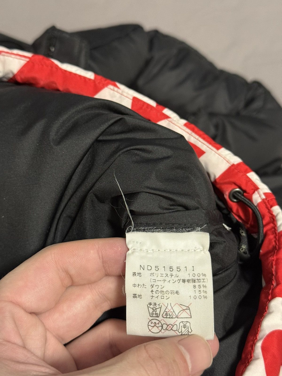 Supreme × The North Face Supreme tnf north face red bamn by any means nuptse jacket Size US S / EU 44-46 / 1 - 7 Thumbnail