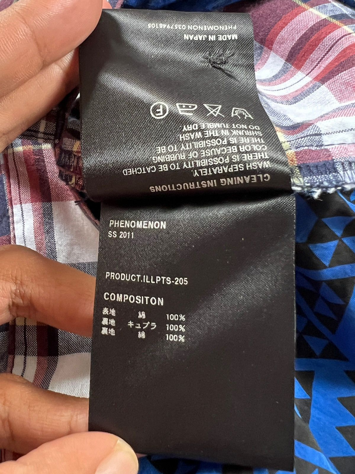 Japanese Brand × PHENOMENON Phenomenon SS2011 Plaid Pants Size US 30 / EU 46 - 14 Thumbnail