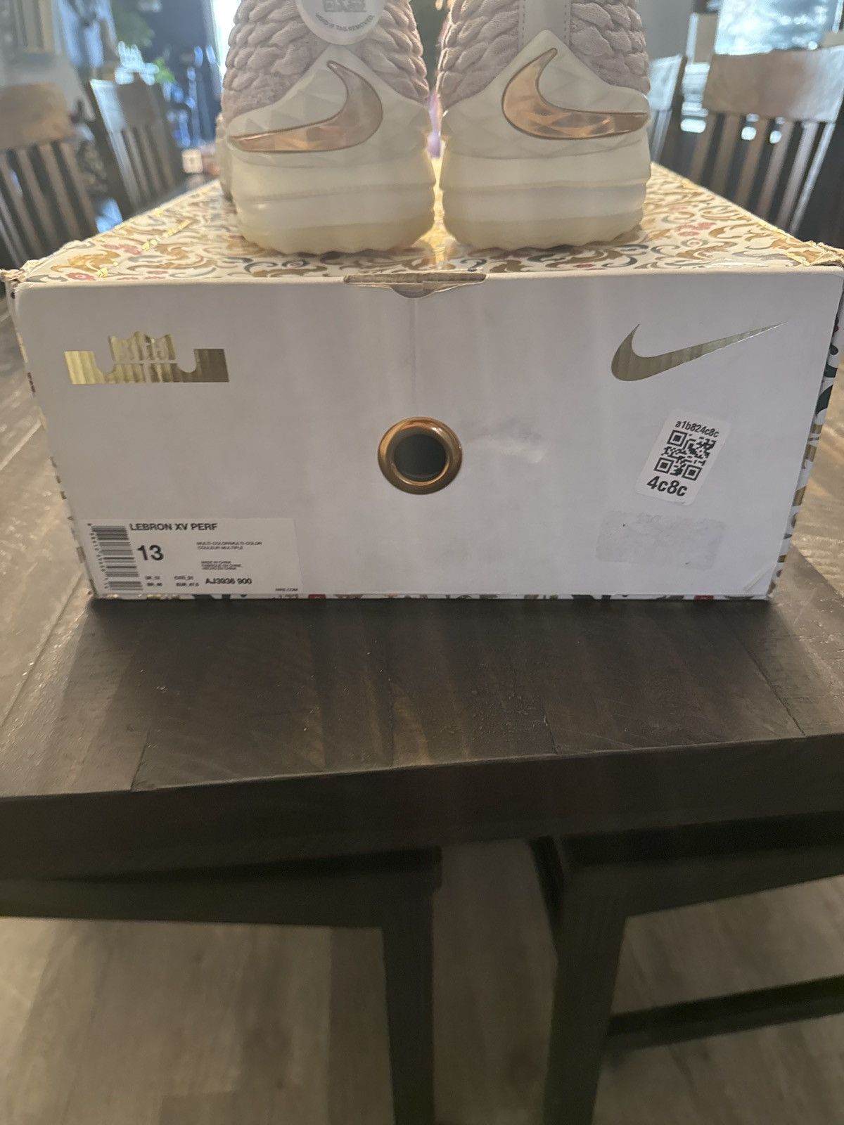 Kith × Nike Super rare Kith x Nike LeBron XV perf rose gold brand new Size US 13 / EU 46 - 1 Thumbnail