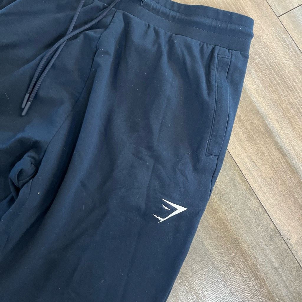 Gymshark Gymshark Navy Athletic Workout Joggers Men Large Bin J-27 Size US 40 / EU 56 - 3 Thumbnail