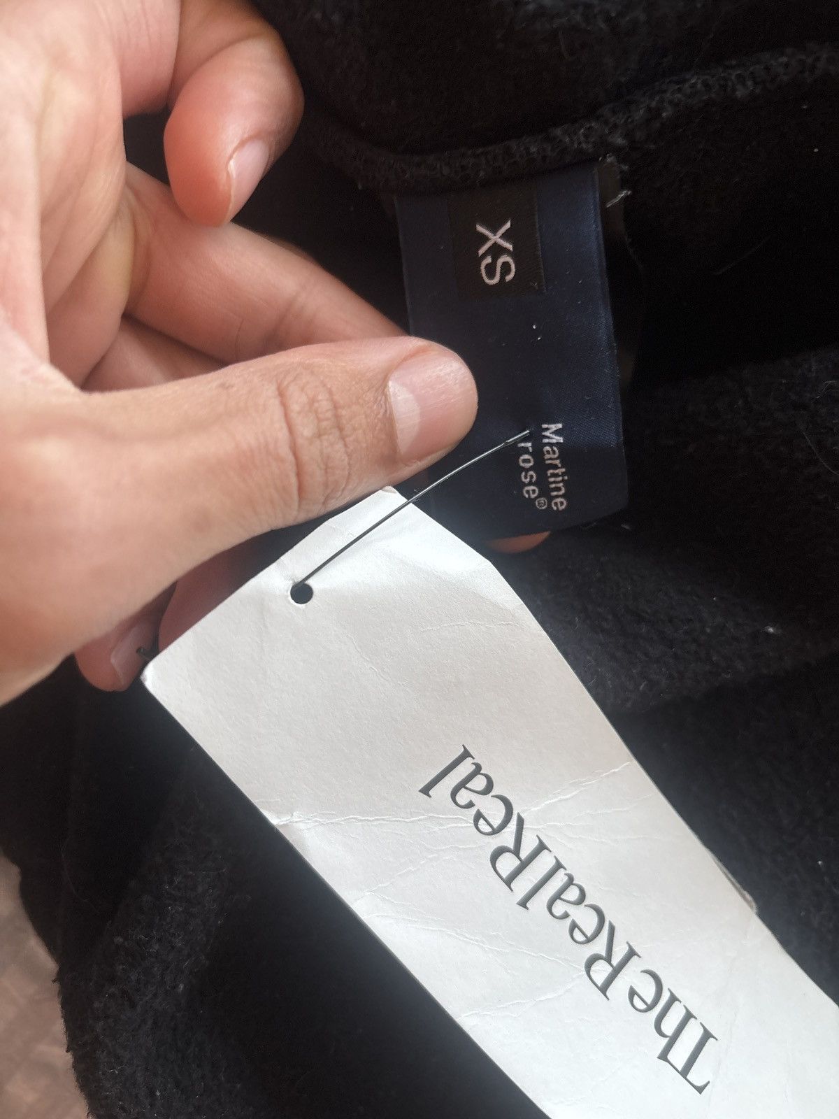 Martine Rose Martine rose black space hoodie Size US L / EU 52-54 / 3 - 7 Thumbnail