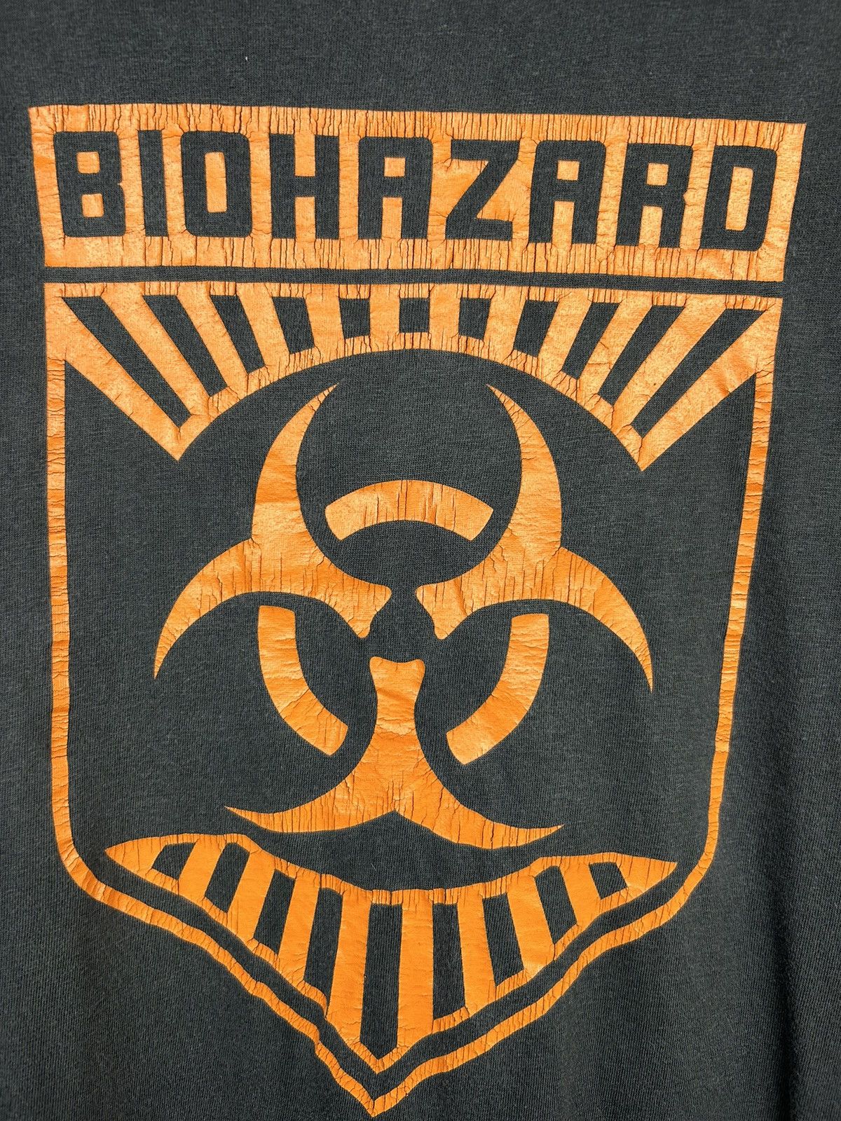 Band Tees × Vintage Vintage Biohazard Band T Shirt Tour 90s Size US XL / EU 56 / 4 - 4 Thumbnail