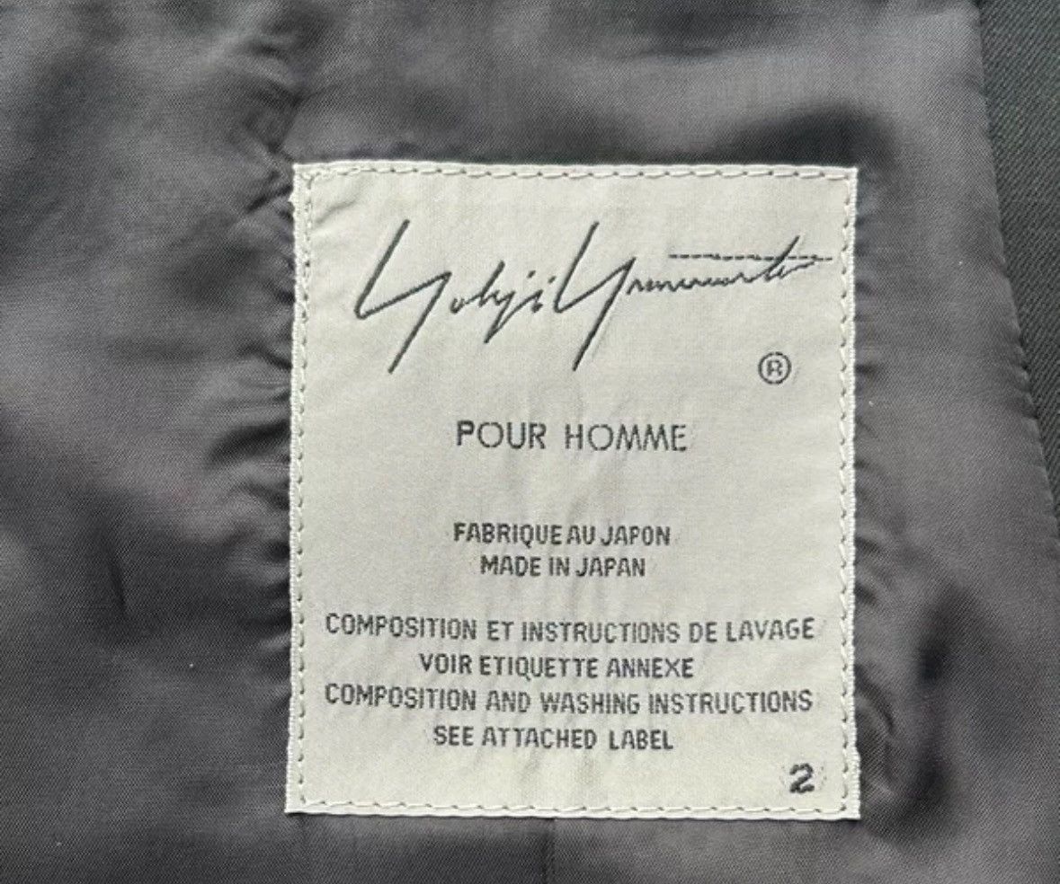 Yohji Yamamoto Yohji Yamamoto 19ss Back Hollow Thread Long Suit Size US M / EU 48-50 / 2 - 5 Thumbnail