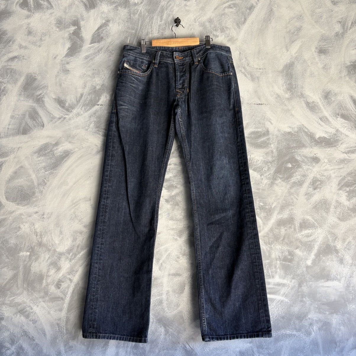 Diesel Diesel Industry Jean 32x32 Denim Blue Navy Regular Straight Size US 32 / EU 48 - 1 Thumbnail