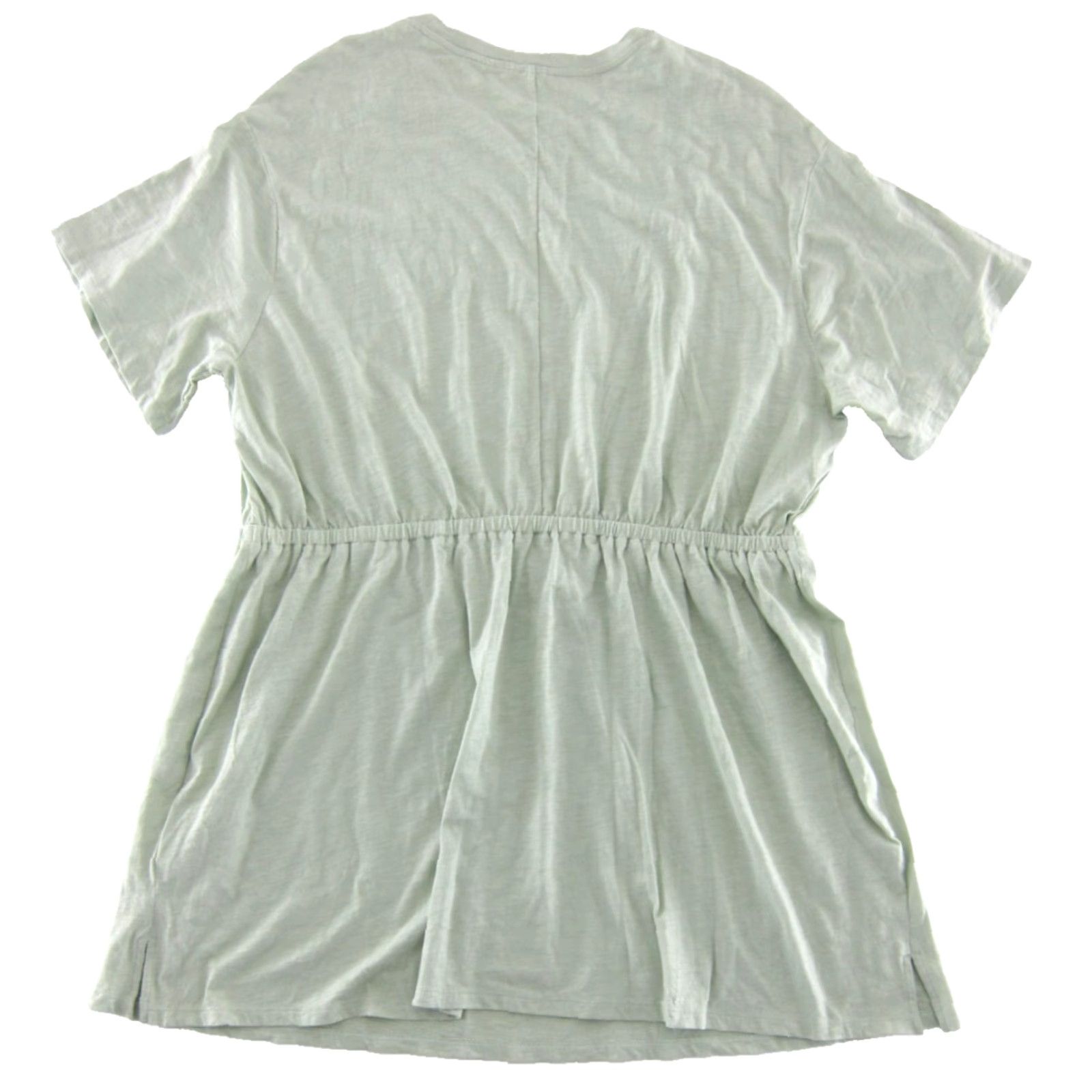 Old Navy NWT Old Navy Green Cotton Jersey Short Sleeve Tunic Sheath Dress Women 3X Size XXL / US 16-18 / IT 52-54 - 2 Thumbnail
