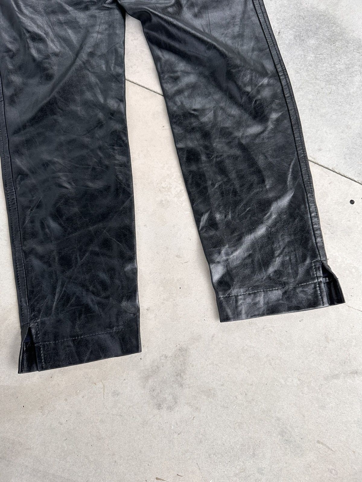 Comme des Garcons × Junya Watanabe × Vintage AD1991 100% Polyurethane Legging Size 27" / US 4 / IT 40 - 8 Thumbnail