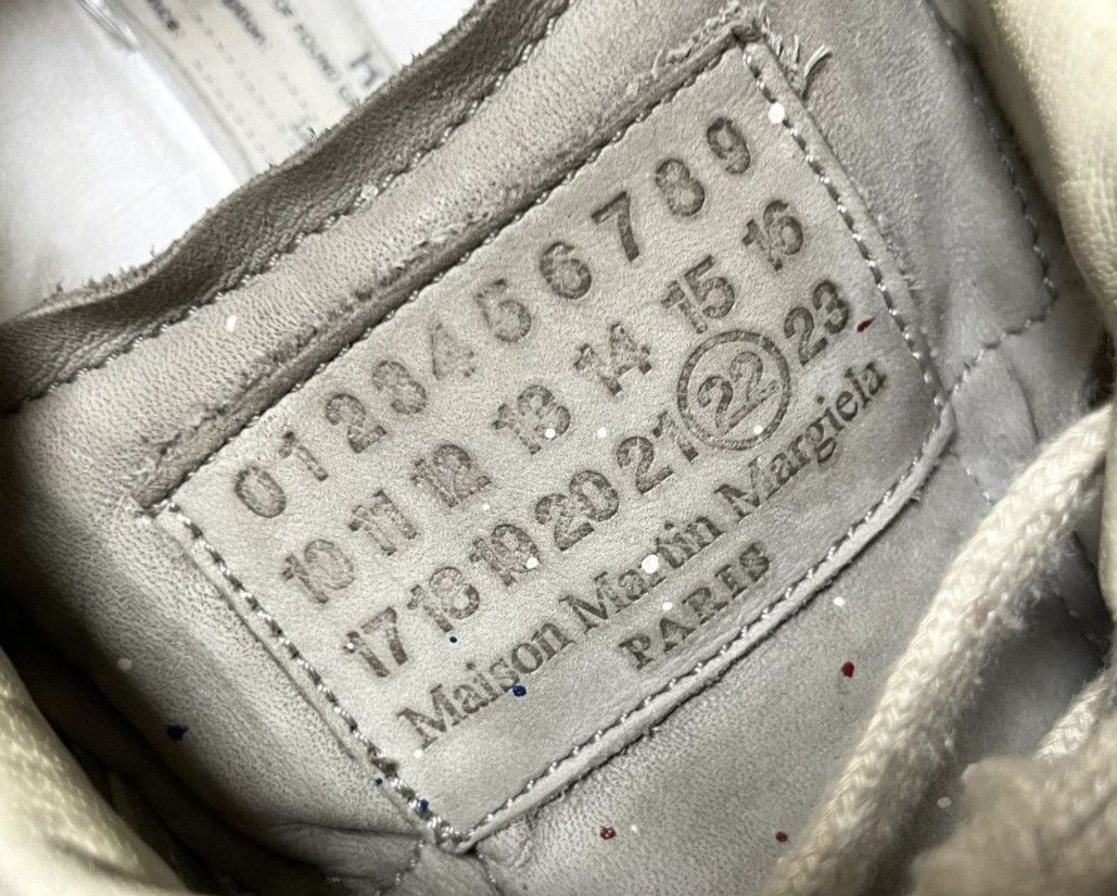 Maison Margiela Margiela paint splatter low sneakers Size US 11 / EU 44 - 6 Thumbnail