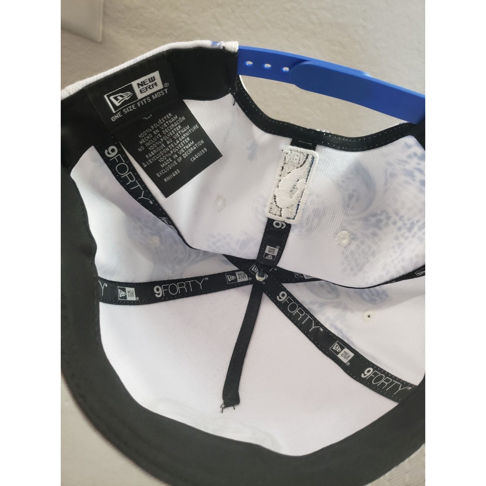 New Era Dallas Mavericks Hat Cap SnapbackWhite Snake 940 NBA New Era Size ONE SIZE - 5 Thumbnail