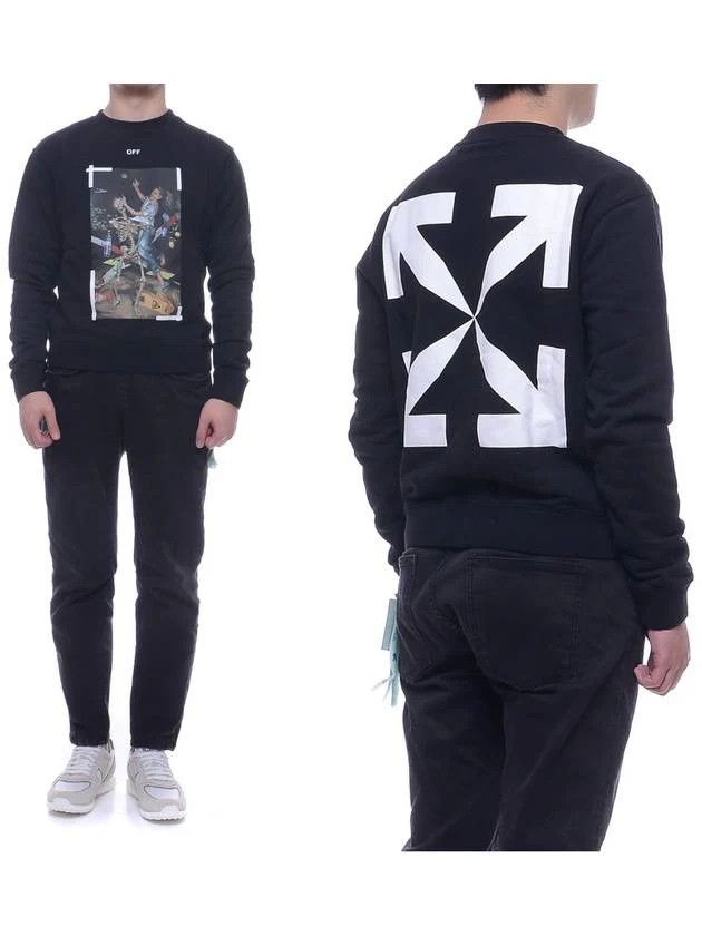 Off-White Off-White Pascal Print Slim Crewneck Size US M / EU 48-50 / 2 - 3 Thumbnail