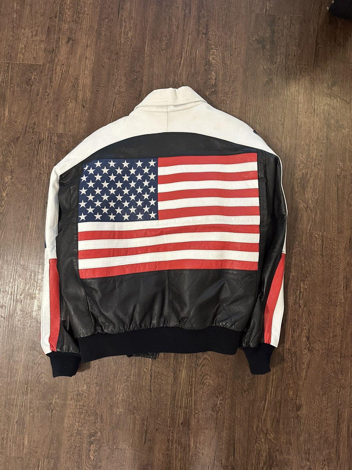 Michael Hoban Michael Hoban USA Leather Jacket (Broken Zipper) Size US XL / EU 56 / 4 - 2 Thumbnail