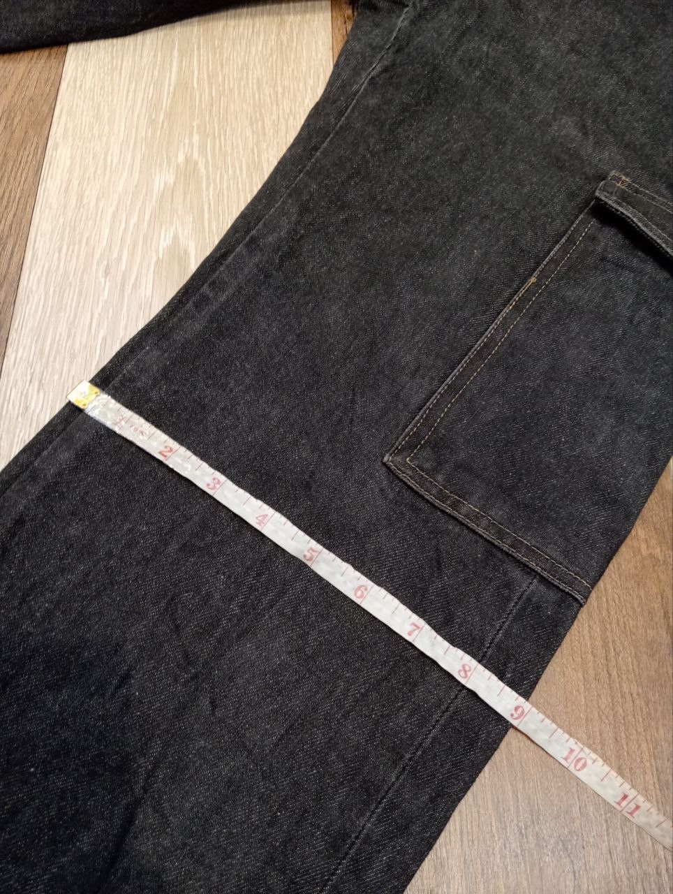 Gucci VINTAGE GUCCI BUCKLE BACK CARGO SELVEDGE JEANS Size US 30 / EU 46 - 24 Thumbnail