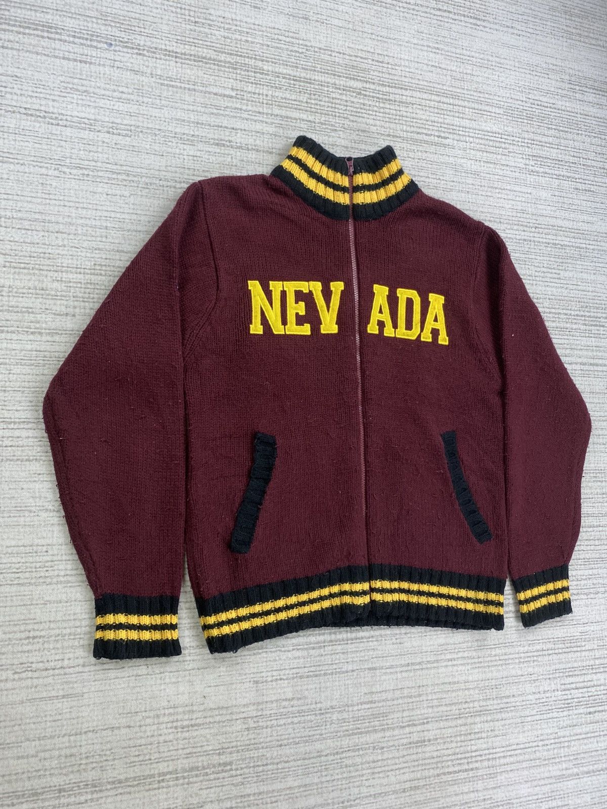 Designer × Japanese Brand × Vintage Vintage 90s Willpip Big Logo Spellout Varsity Jacket Size US M / EU 48-50 / 2 - 3 Thumbnail