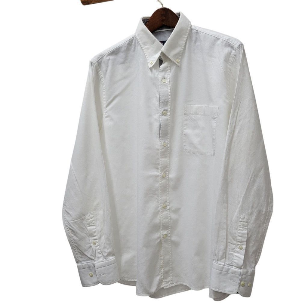 Hart Schaffner Marx Hart Schaffner Marx Men's Button-down Long-Sleeves White Size US L / EU 52-54 / 3 - 2 Thumbnail