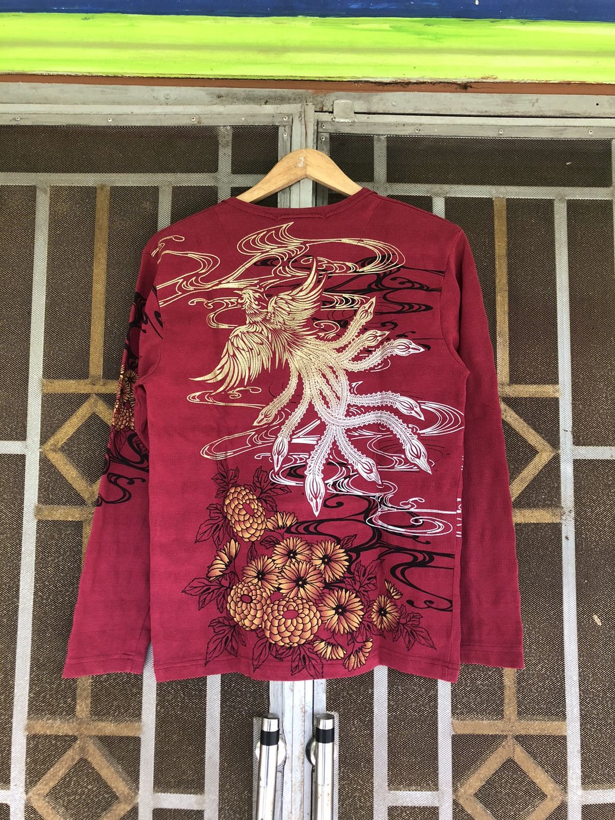 14th Addiction Sukajan Phoenix Longsleeve Size US M / EU 48-50 / 2 - 1 Thumbnail