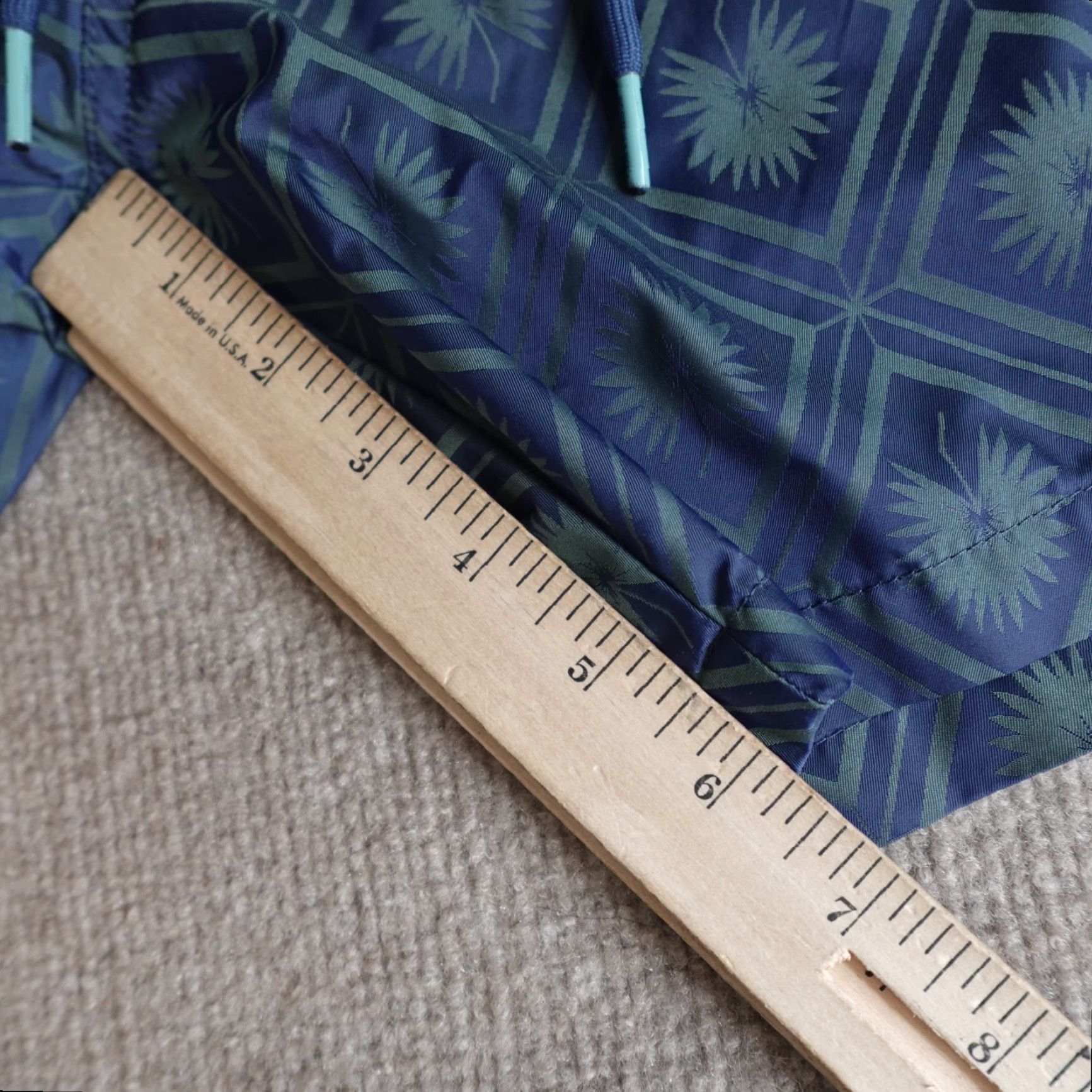 Scotch & Soda Scotch & Soda Shorts Small Geometric Lined Drawstring Men's S Blue Floral Casual Summer Athletic Vintage: No? Size US 29 - 6 Thumbnail