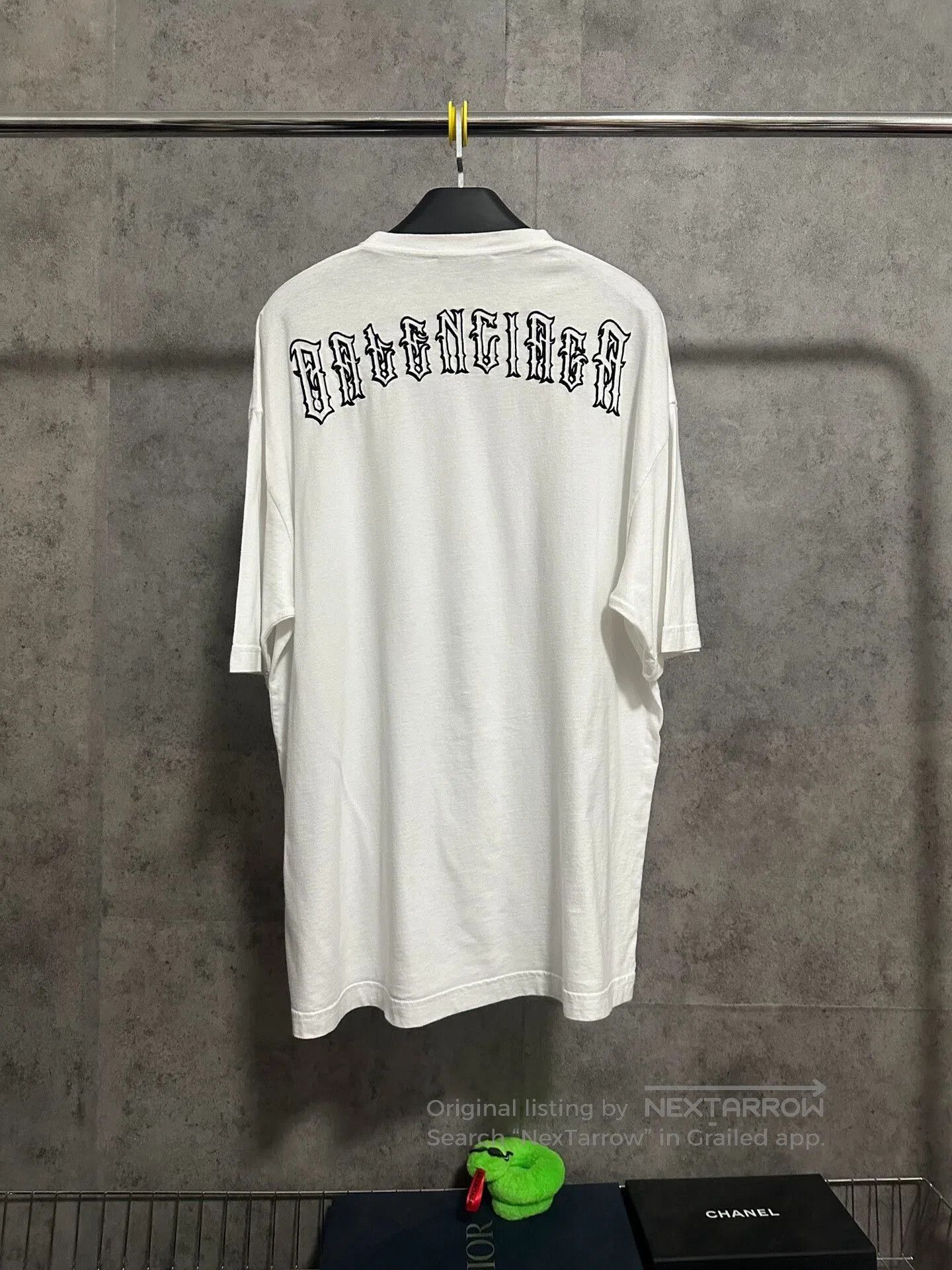Balenciaga balenciaga short sleeve t-shirt with logo. Size US S / EU 44-46 / 1 - 1 Thumbnail