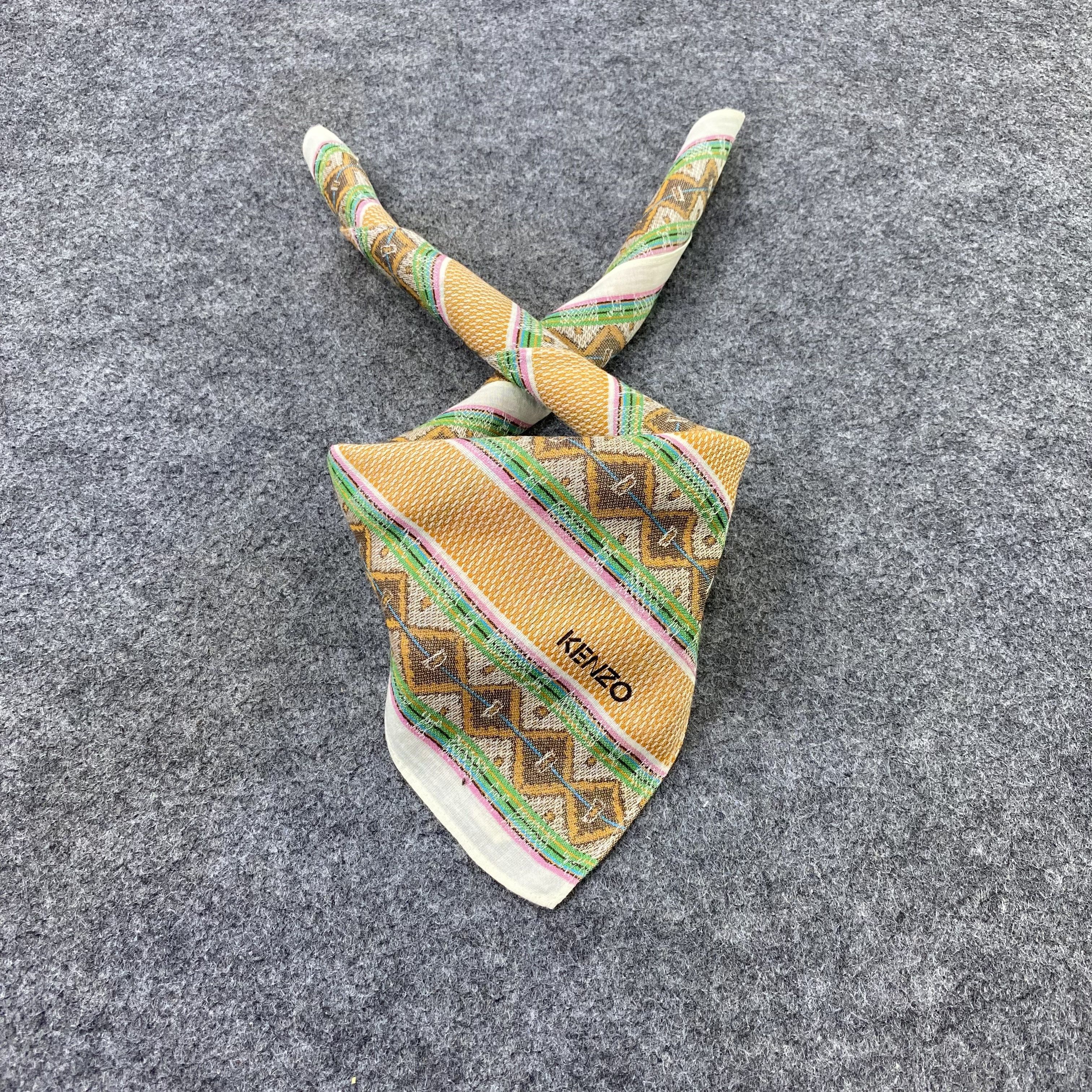 Kenzo Kenzo Handkerchief Neckerchief Bandana-B1954 Size ONE SIZE - 2 Thumbnail