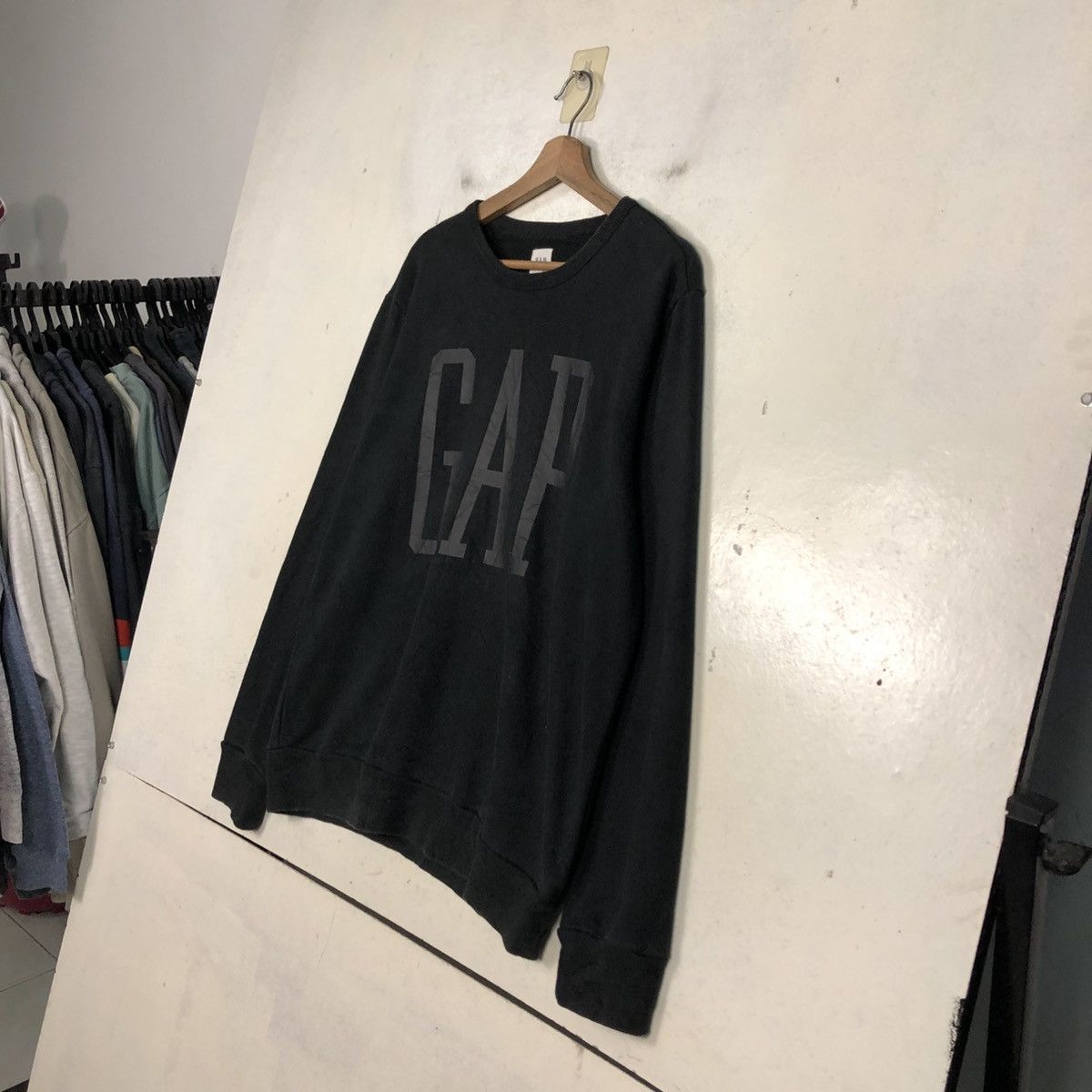 Japanese Brand 📌Vintage Sweatshirt Gap Big Logo Embroidery Size US M / EU 48-50 / 2 - 4 Thumbnail