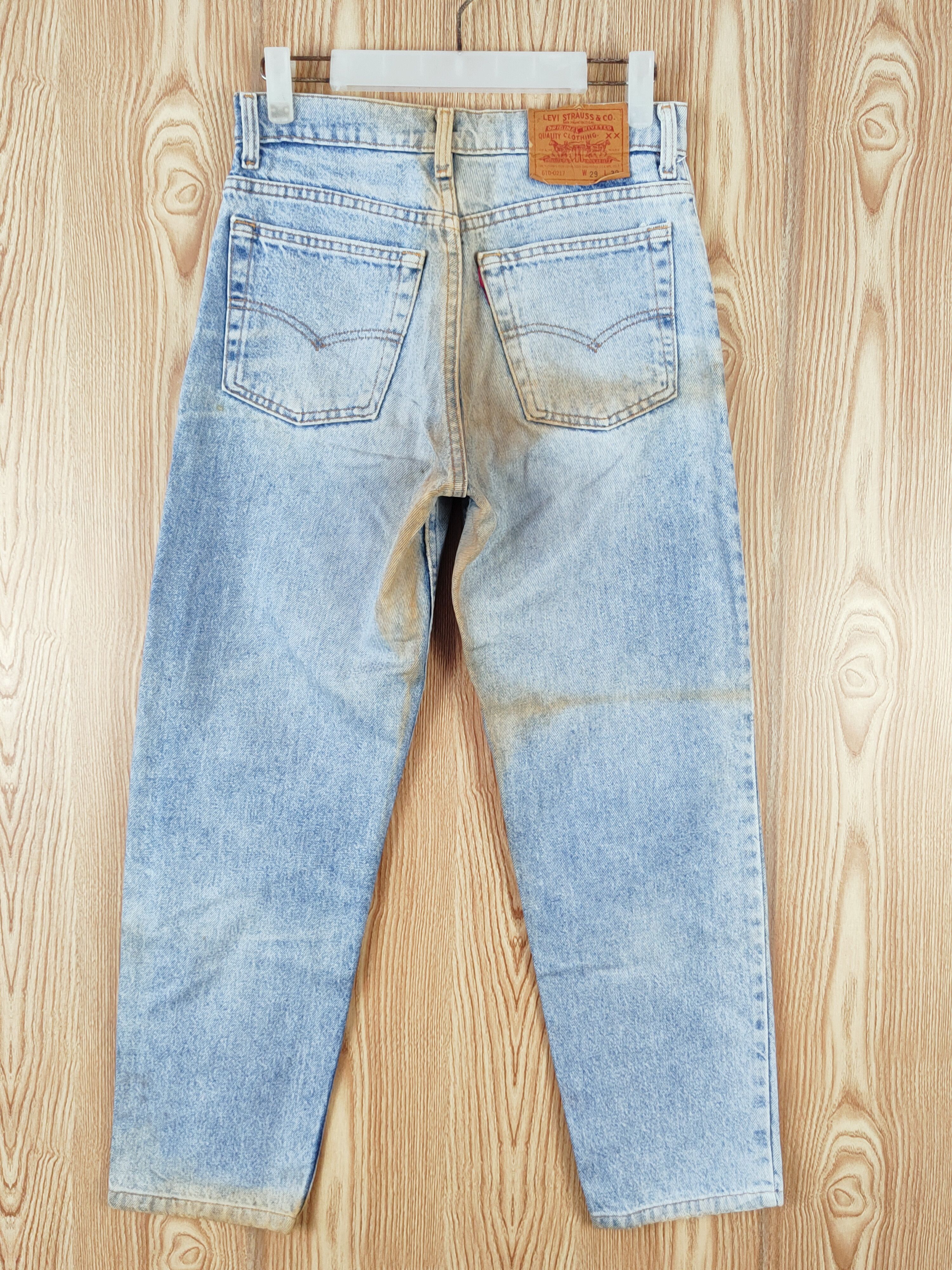 Levi's Levi's vintage Blue Distressed Ripped Jeans #W789 Size US 28 / EU 44 - 7 Thumbnail